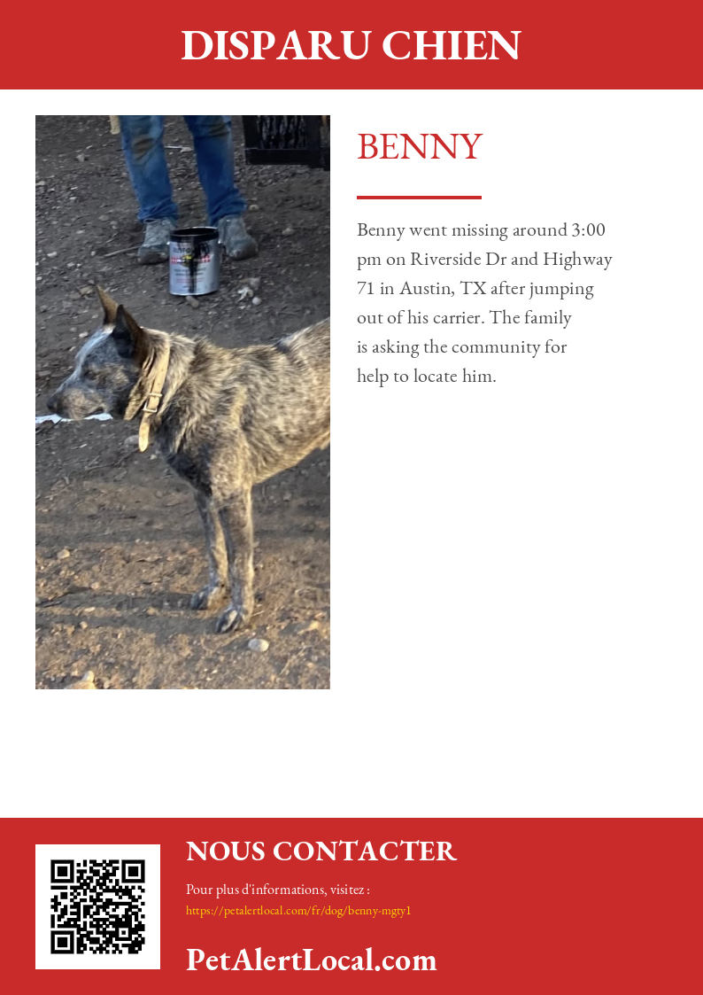 Affiche pour Benny - Par défaut