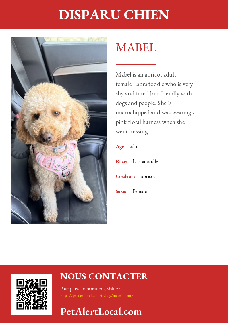 Affiche pour Mabel - Par défaut